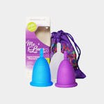 MeLuna Menstrual Cup With Stem Handle