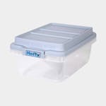 Hefty 18qt Plastic Storage Bin with Gray HI-RISE Stackable Lid