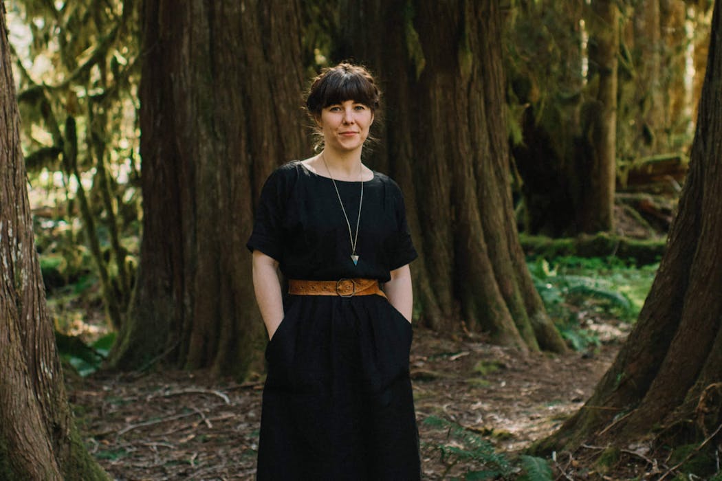 Frances Beatty in Squamish, BC. Shot by Tara Lilly Photography.