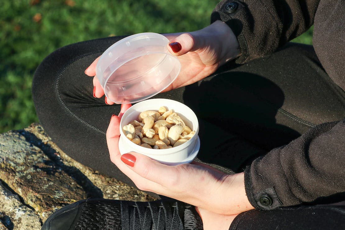 Using A Humangear GoTubb For Cashews